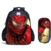 Cartable Spiderman Rouge (Avec Trousse)