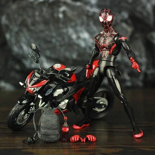 Figurine Spiderman Avec Moto – Image 2