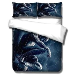 Housse De Couette Spiderman Noir