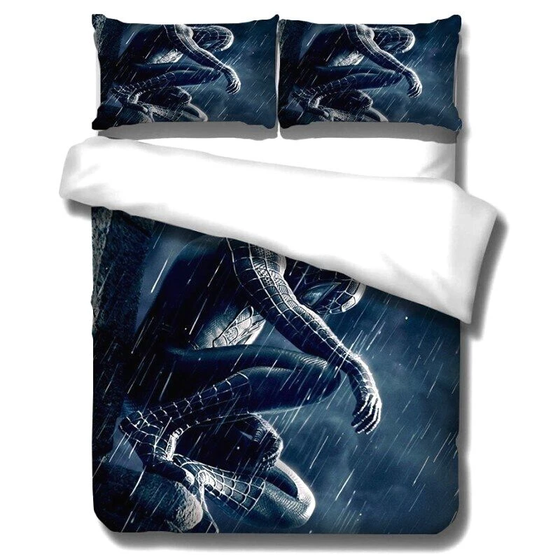 Housse De Couette Spiderman Noir