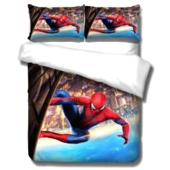 Housse De Couette Spiderman Rouge