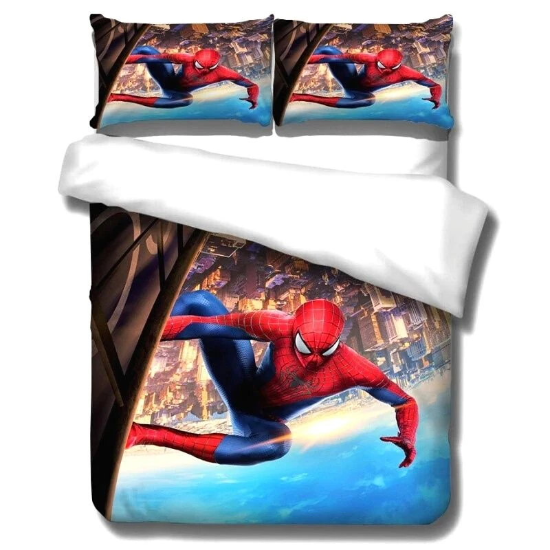 Housse De Couette Spiderman Rouge