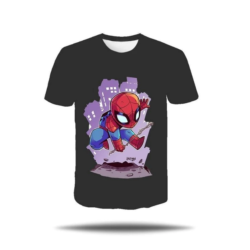 Spiderman T Shirt Tom Holland