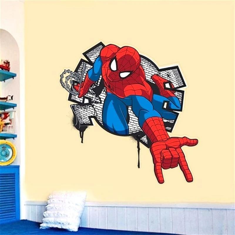 Sticker Spiderman Pour Chambre