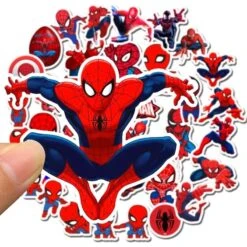 Stickers Moto Spiderman