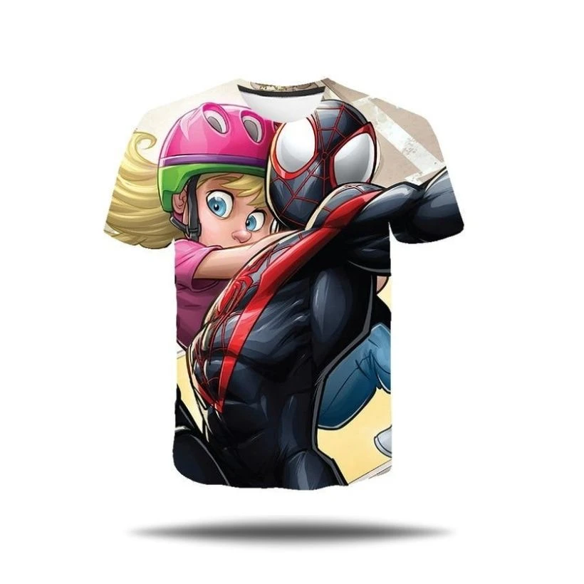T Shirt Spiderman Femme