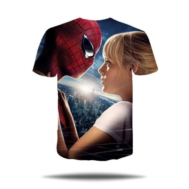T Shirt Spiderman Et Gwen – Image 2