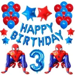 Anniversaire Spiderman 3 Ans