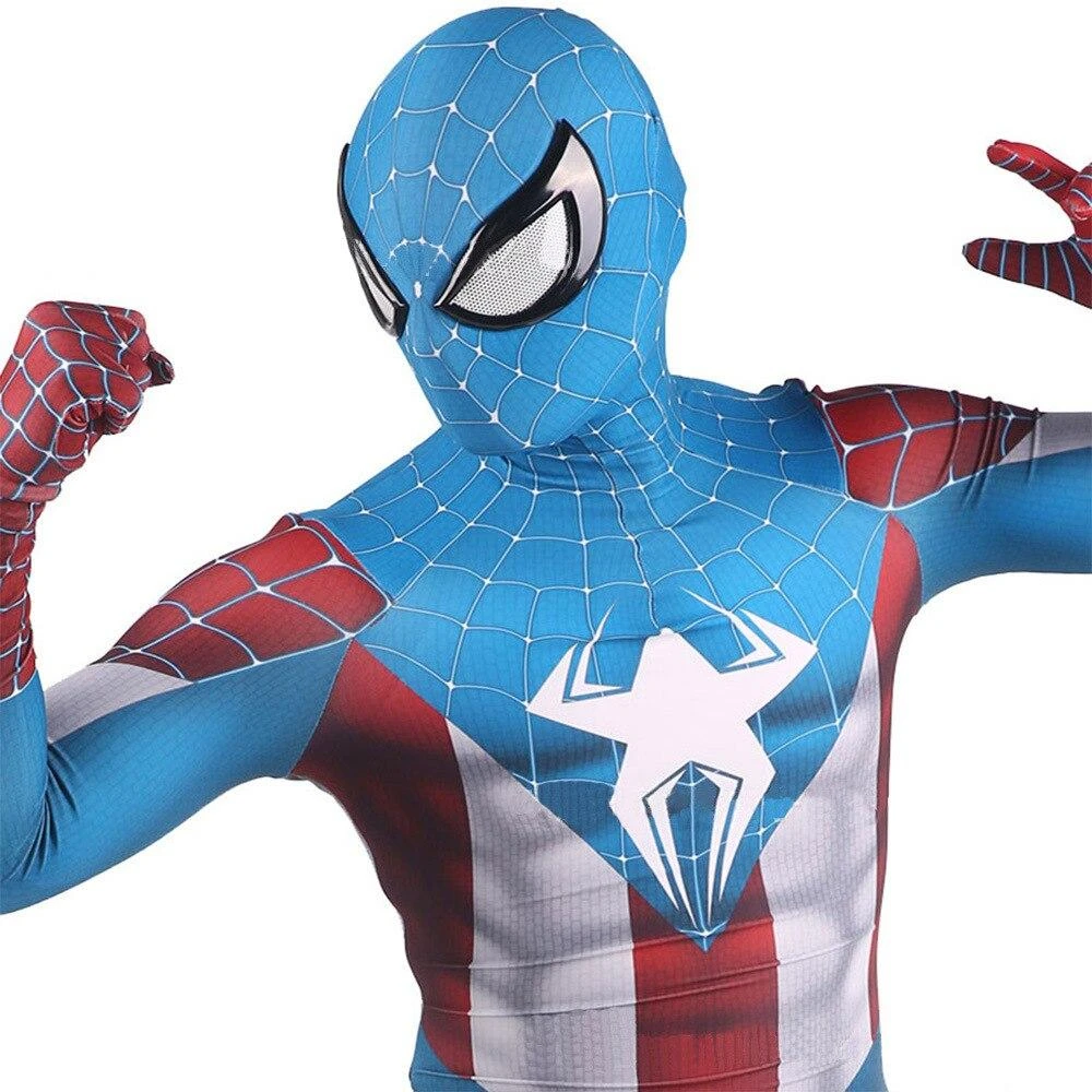 Costume Spiderman Captain America – Image 3