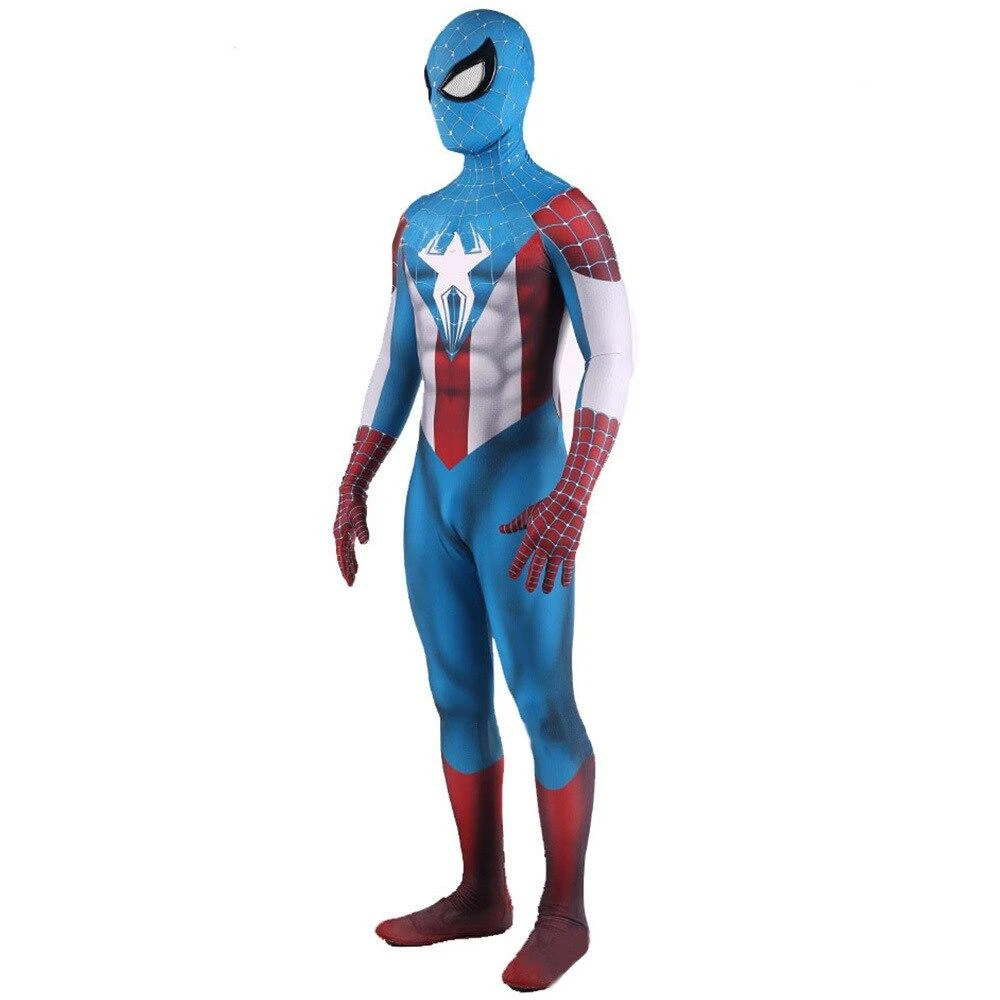 Costume Spiderman Captain America – Image 2