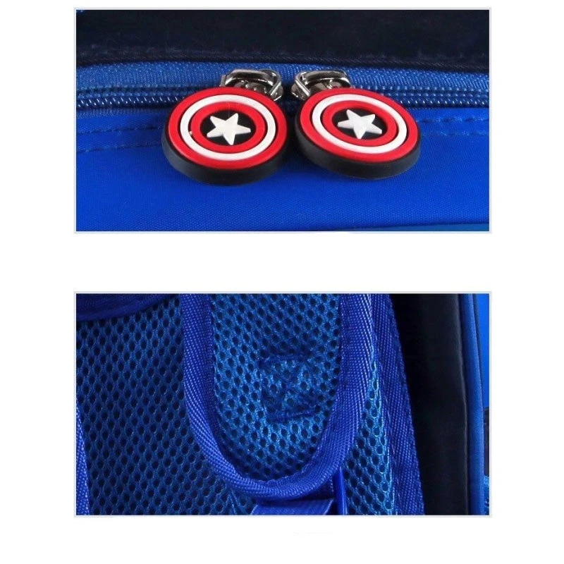 Cartable Spiderman Bleu – Image 2