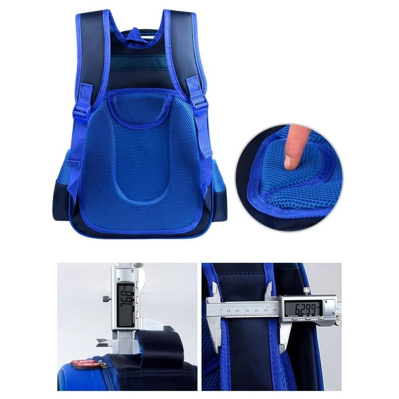 Cartable Spiderman Bleu – Image 3