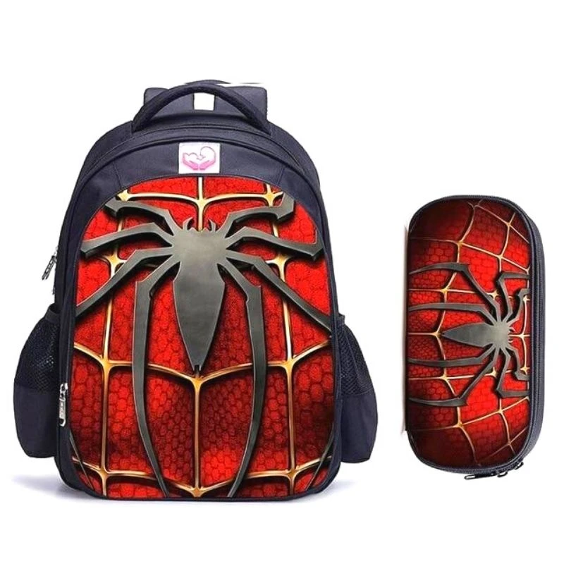 Cartable Spiderman Classique (Avec Trousse)