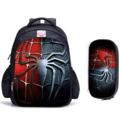 Cartable Spiderman Symbiote (Avec Trousse)