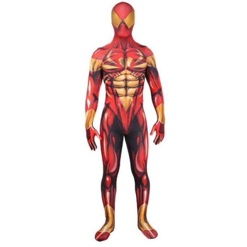 Costume Spiderman Adulte Deluxe – Image 2