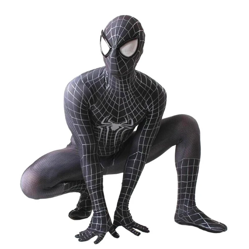 Costume Spiderman Adulte Noir