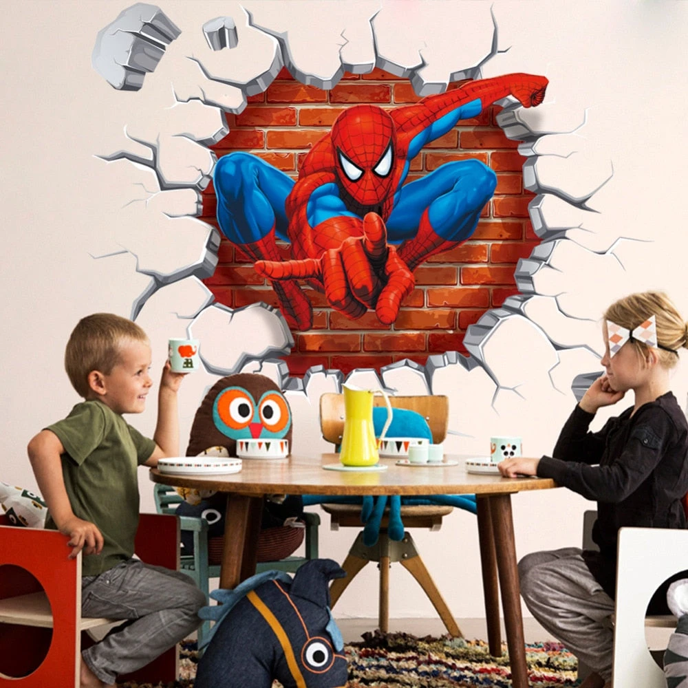 Stickers Chambre Spiderman – Image 2