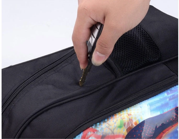 Cartable Spiderman Violet (Avec Trousse) – Image 3