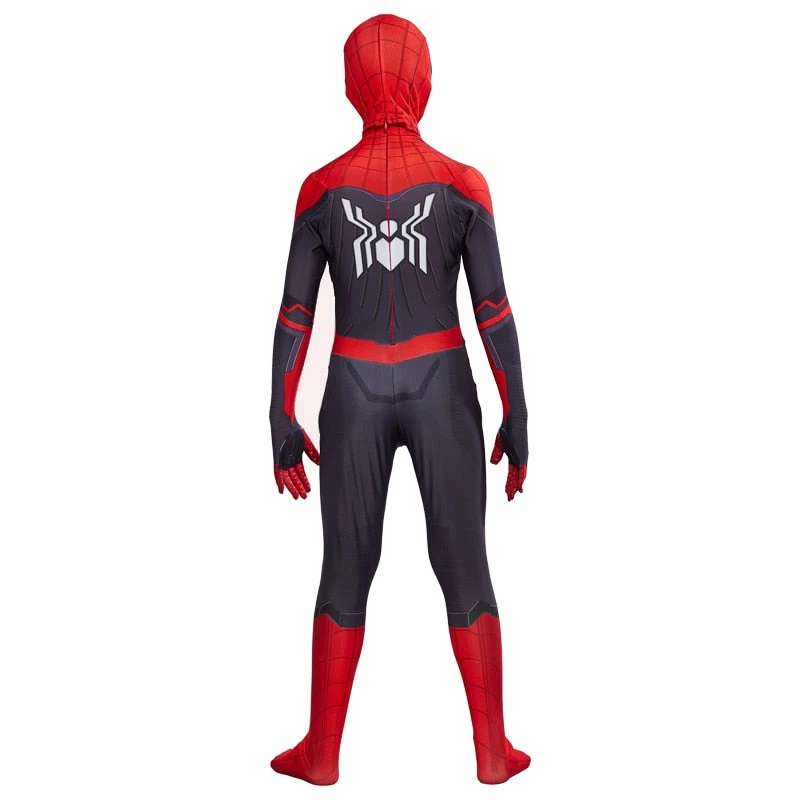 Costume Spiderman Noir Et Rouge Enfant – Image 4