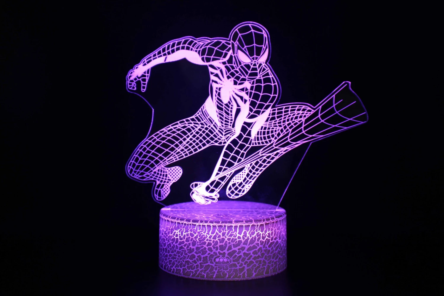 Lampe LED Spiderman – Image 3