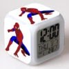 Réveil Spiderman Veilleuse Intégrée