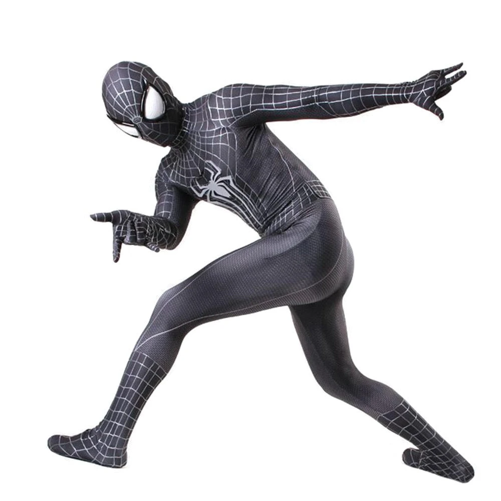 Costume Spiderman Adulte Noir – Image 5