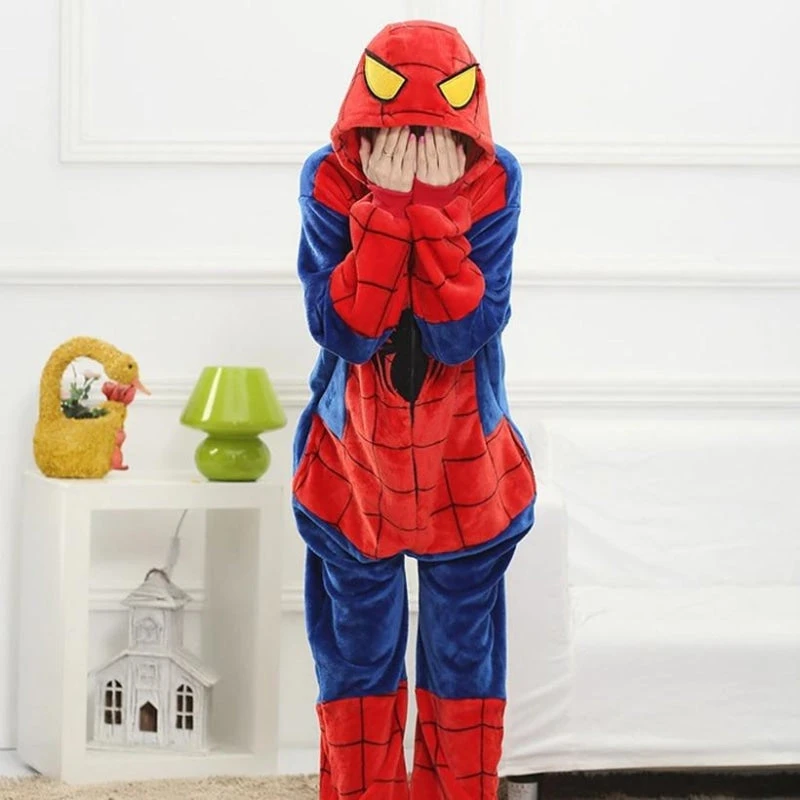 Pyjama Spiderman Adulte – Image 2