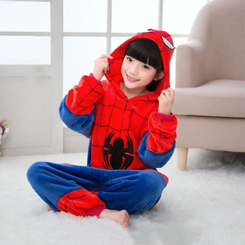 Pyjama Spiderman Déguisement – Image 2