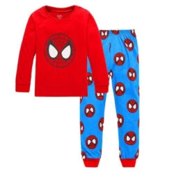 Pyjama Spiderman Rouge Et Bleu