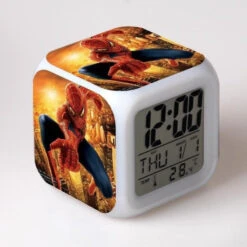 Réveil Spiderman Electronique