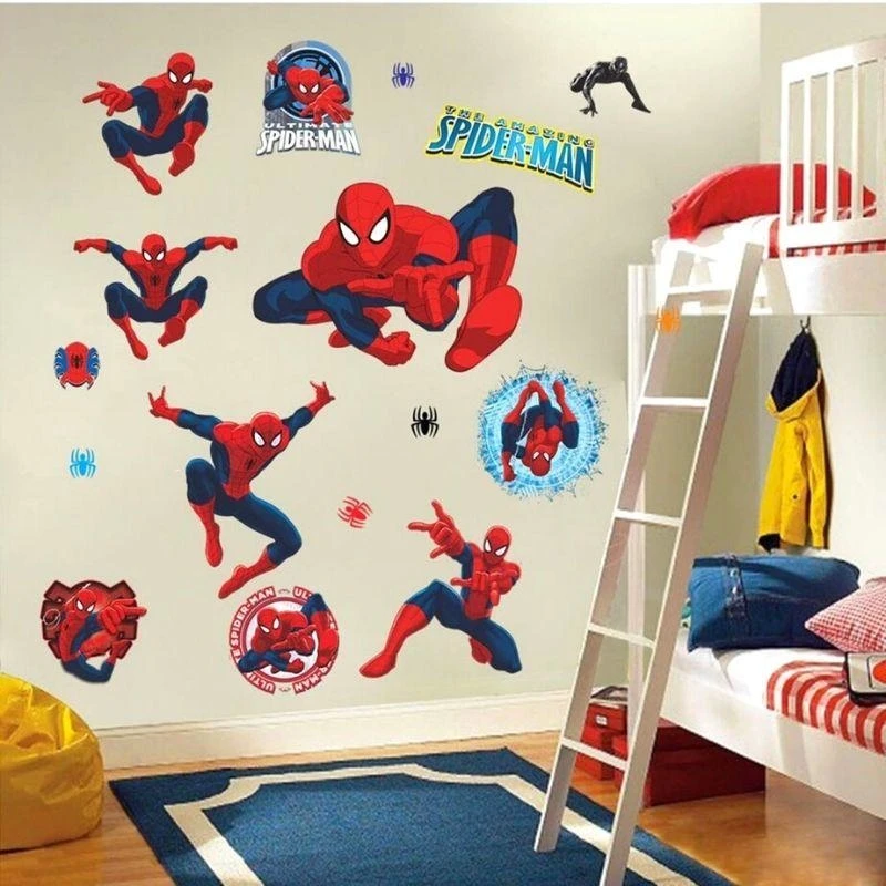 Stickers Spiderman Pour Murs