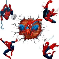 Stickers Spiderman Pour Chambre